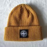 New Autumn And Winter Tide Brand Stone Island Knitted Wool Hat Warm And Windproof Hat Fashion Street