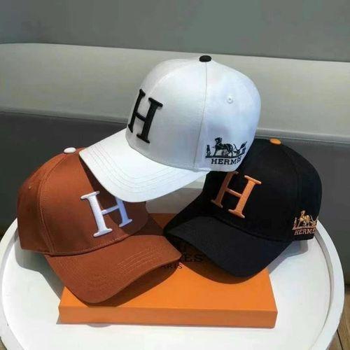 New High-quality Luxury Letter H Embroidered Cap Fashion Golf Cap Business Casual Hat