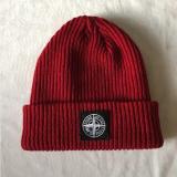 New Autumn And Winter Tide Brand Stone Island Knitted Wool Hat Warm And Windproof Hat Fashion Street