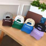 New letter palm embroidery duck cap men and women four seasons net red wild palm angel soft top