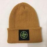 New Autumn And Winter Tide Brand Stone Island Knitted Wool Hat Warm And Windproof Hat Fashion Street