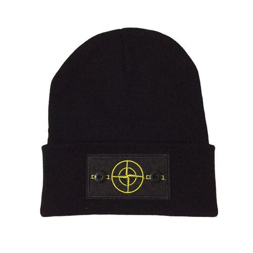 Stone Island Popular Logo Hip Hop Casual Cold Hat Outdoor Warm Cover Knit Hat Wholesale Cold Hat
