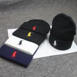 Raiph Lauren Women Hat Men  Knit Hat Cap Simple Solid Color Wool Hat Winter Warm Beanie Skullies Hat