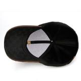 Plaid embroidered baseball cap Women's fashionable couple sun hat outdoor sports cap leisure sun hat