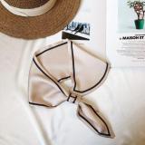 Women's Hair Tie Scarf Silk Scarf Tied Bag Ribbon Handbag Streamer Bandage