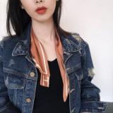 Women's Hair Tie Scarf Silk Scarf Tied Bag Ribbon Handbag Streamer Bandage