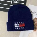 Woolen Hat Women Autumn And Winter Pure Color Hat Tide Knitted Hat