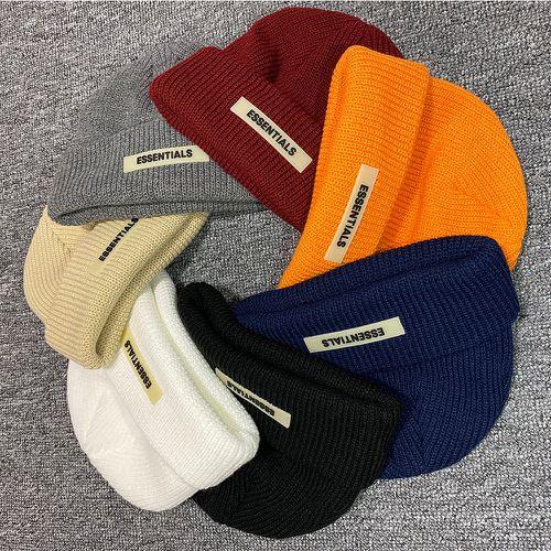 Popular Logo Knitted Hat, Popular Logo Knitted Hat, High Street Couple, Melon