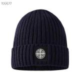 Popular Logo Knit Hat Autumn Winter Hat New Beaded Hat Warm Cover Head Hip Hop Trend