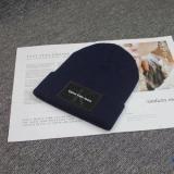 Autumn And Winter Men's Fashion Dome Cotton Knitted Hat Wool Hat.
