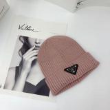 Street Fashion Labeling Letter Wool Hat Autumn And Winter Black Wild Knitted Cold Hat Men