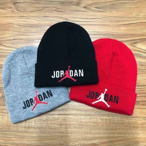 Autumn And Winter New Woolen Hat Men's Letter Embroidered Curled Edge Warm Trendy Knitted Hat