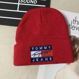 Woolen Hat Women Autumn And Winter Pure Color Hat Tide Knitted Hat