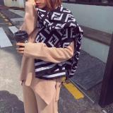 New Cashmere Scarf Thickened Warm Long Shawl Bib Brand Scarf Female