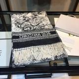 Retro Embroidery Scarf Fashion Printing Double-sided Printing Scarf Imitation Cashmere Warm