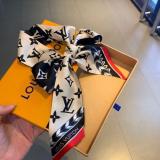 New Autumn And Winter Fashion Printing Warm Decorative Silk Scarf Fashion Casual Streamer Ladies Headband High Quality Bag Silk Scarf Accessories Bow Tie Silk Scarf