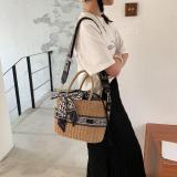 Straw Bag Shoulder Bag Messenger Bag Handbag Summer Bag Beach Bag Seaside Bag Large-capacity Bag