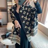 Double-sided Cashmere Scarf Thick Shawl