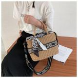 Straw Bag Shoulder Bag Messenger Bag Handbag Summer Bag Beach Bag Seaside Bag Large-capacity Bag