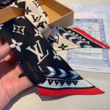 New Autumn And Winter Fashion Printing Warm Decorative Silk Scarf Fashion Casual Streamer Ladies Headband High Quality Bag Silk Scarf Accessories Bow Tie Silk Scarf