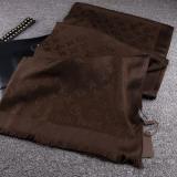 Women Scarf New Fashion Brand Womens Scarf Scarves Design Scarf Women High Quality Letter Pattern Design Scarf for Women and Men Coffee Valentines Gift