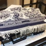 Retro Embroidery Scarf Fashion Printing Double-sided Printing Scarf Imitation Cashmere Warm