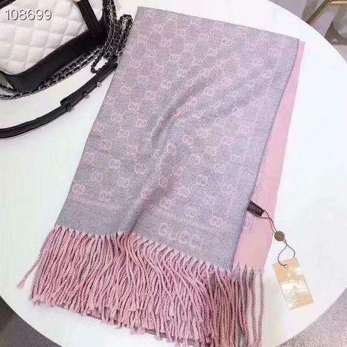 Ladies Winter Cashmere Scarf European And American Brand Plaid Double-Sided WarmThickened Scarf