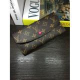 Long Wallet  Card Bag Purse Handbag With Button Buckle