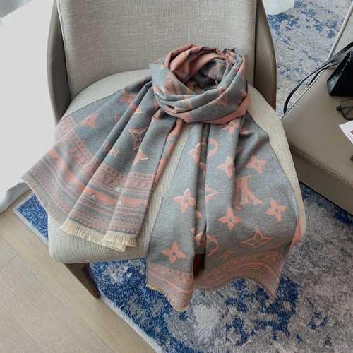 Double-sided Cashmere Scarf Thick Shawl