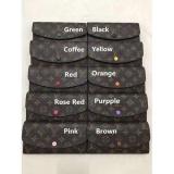 Long Wallet  Card Bag Purse Handbag With Button Buckle