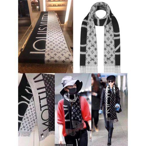 Fashion Winter Scarves Women Two-sided Cashmere Wool Blend Soft Warm Scarf Wrap Long Shawl Lady