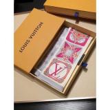 Silk-like Scarf Double Bow Women Print Ribbon Hair Bows Tie Bag Accesseries