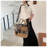 Straw Bag Shoulder Bag Messenger Bag Handbag Summer Bag Beach Bag Seaside Bag Large-capacity Bag
