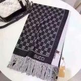 Ladies Winter Cashmere Scarf European And American Brand Plaid Double-Sided WarmThickened Scarf