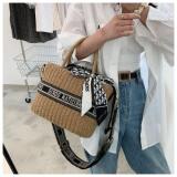 Straw Bag Shoulder Bag Messenger Bag Handbag Summer Bag Beach Bag Seaside Bag Large-capacity Bag