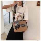 Straw Bag Shoulder Bag Messenger Bag Handbag Summer Bag Beach Bag Seaside Bag Large-capacity Bag