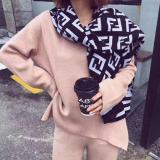 New Cashmere Scarf Thickened Warm Long Shawl Bib Brand Scarf Female