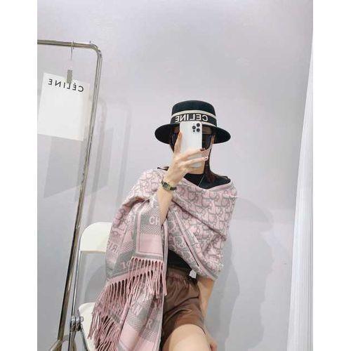 Double-sided Cashmere Scarf Carriage Jacquard Knitted Shawl