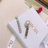 New Brass Swarovski Diamond Pearl Earrings Temperament Celebrity Two Wear Earrings