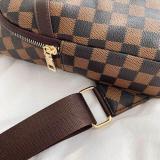 Women Men Monogram Sling Black Cloth Bags Belt Bag Hip Chest Pouch Bags Phone Purse