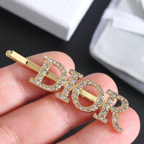New Letter With Diamond Hairpin Fashion Simple Ladies Hairpin