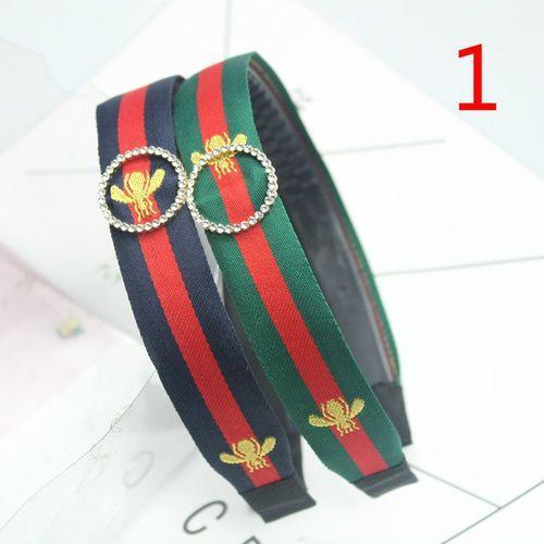 Fashion New Retro Wide Edge Fabric Girls Headbands