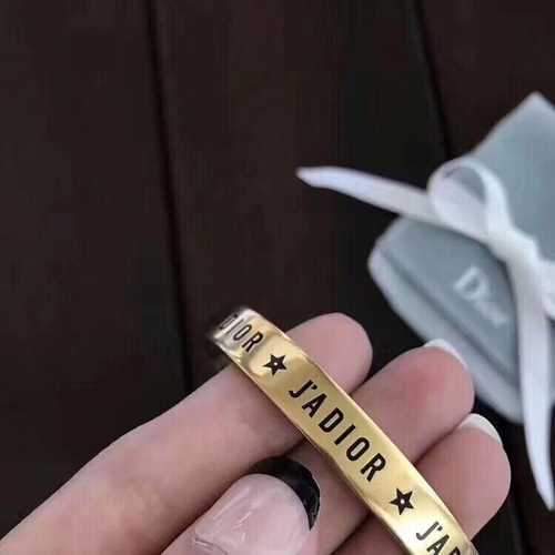 Letter Classic Retro Gold Metal Bracelets Fashion Jewelry Bracelets