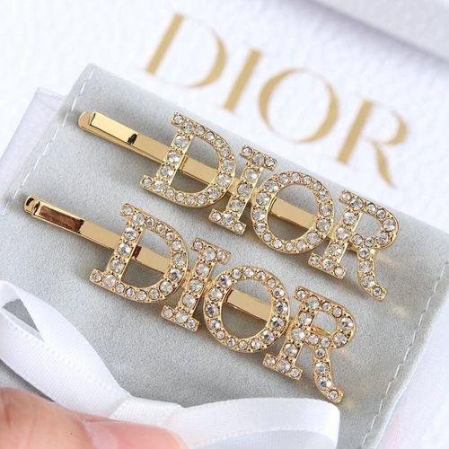 New Letter With Diamond Hairpin Fashion Simple Ladies Hairpin