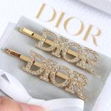 New Letter With Diamond Hairpin Fashion Simple Ladies Hairpin