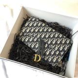 Oblique Classic Printed Shoulder Bag Messenger Bag Fashion Chain Bag Elegant Luxury