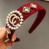 Vintage Style Diamond-studded Wide-brimmed Ladies Headband