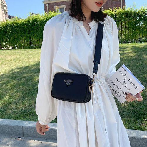 New Straddle Women's Bag Waterproof Nylon Oxford Cloth Mini Bag Single Shoulder Shoulder