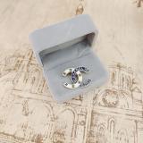 New Classic Logo Chain Brooch Navy Style Autumn And Winter Coat Hat Suit Suit Skirt Bag