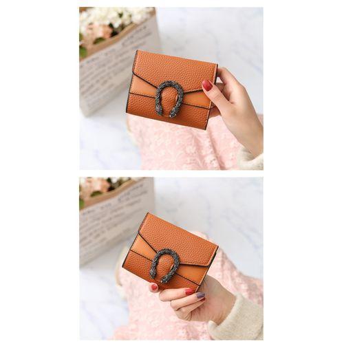 Wallet Female Short Retro Versatile Folding Coin Holder